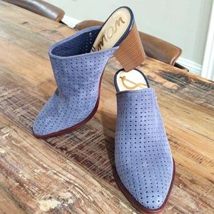 Sam Edelman Heeled western mule
